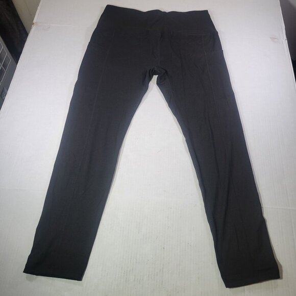 Empetua Black High Waisted Active Control Leggings #41402 Size XL - Picture 1 of 6
